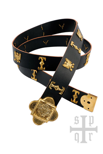 Cintura da cavaliere San Giorgio, marrone - Celtic Webmerchant