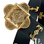 Ceinture de chevalier Saint Georges, marron - Celtic Webmerchant