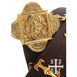 Cinturón de caballero San Jorge, marrón - Celtic Webmerchant