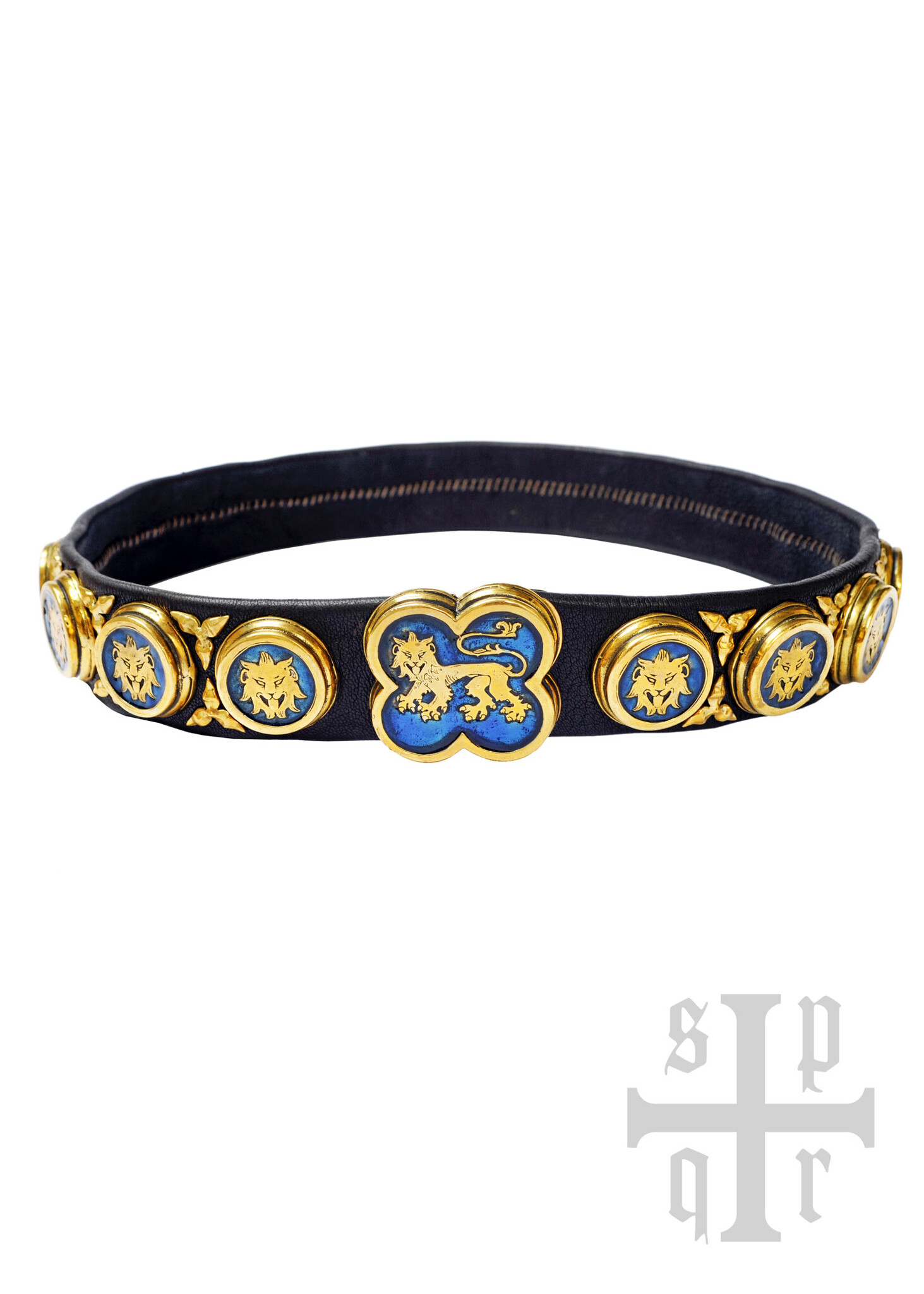 Ceinturon de chevalier Noir Prince Edward de Woodstock