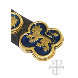 Ceinturon de chevalier Noir Prince Edward de Woodstock - Celtic Webmerchant