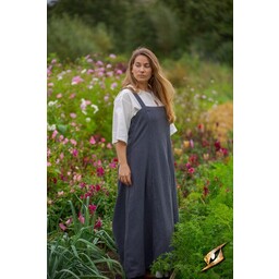 Viking hangeroc Frida vissegraat, donkergrijs - Celtic Webmerchant