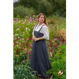 Viking hangeroc Frida vissegraat, donkergrijs - Celtic Webmerchant