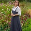 Viking hangeroc Frida vissegraat, donkergrijs - Celtic Webmerchant
