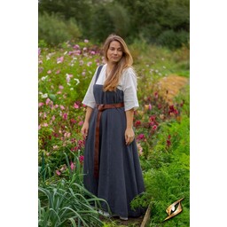 Viking hangeroc Frida vissegraat, donkergrijs - Celtic Webmerchant
