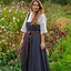 Viking hangeroc Frida vissegraat, donkergrijs - Celtic Webmerchant
