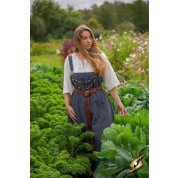 Viking hangeroc Frida vissegraat, donkergrijs - Celtic Webmerchant