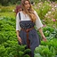 Viking hangeroc Frida vissegraat, donkergrijs - Celtic Webmerchant