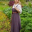 Vikinge forklæde kjole Frida sildeben, bordeaux grå - Celtic Webmerchant