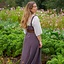 Viking hangeroc Frida vissegraat, bordeaux-grijs - Celtic Webmerchant
