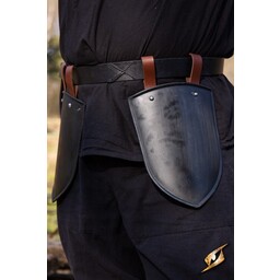 Låret rustning Scout sort - Celtic Webmerchant