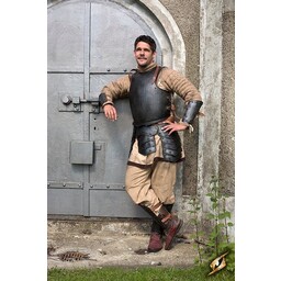 Pettorina medieval Warrior, nera - Celtic Webmerchant