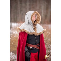 Capuche Geralt, grise - Celtic Webmerchant