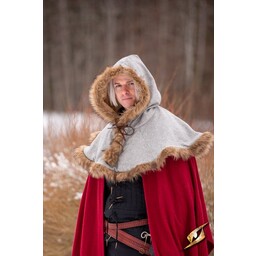 Capuche Geralt, grise - Celtic Webmerchant