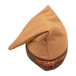 Cappello vichingo Toki, sabbia, lana - Celtic Webmerchant