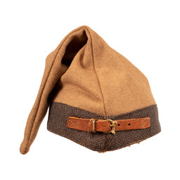 Cappello vichingo Toki, sabbia, lana - Celtic Webmerchant