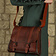 Mytholon Sac en cuir médiéval Belwar, marron - Celtic Webmerchant