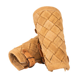 Viking armbeschermers Sigurd, zand - Celtic Webmerchant
