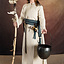 Kjole Thora, naturlig - Celtic Webmerchant