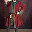 Embroidered Viking kaftan, red-blue - Celtic Webmerchant