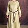 Burgschneider Vestido medieval Elisa, natural - Celtic Webmerchant