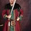 Historische Tunika mit authentischem Futter, grün - Celtic Webmerchant