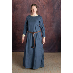 Średniowieczny strój Freya (głęboki niebieski) - Celtic Webmerchant