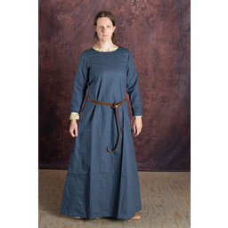 Średniowieczny strój Freya (głęboki niebieski) - Celtic Webmerchant