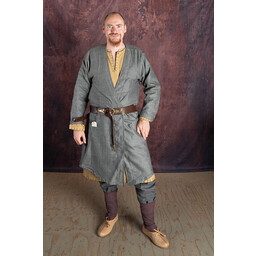 Viking kaftan, motif à chevrons, gris - Celtic Webmerchant