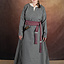 Viking jurk Wilma wol - Celtic Webmerchant