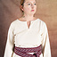 Medeltida klänning Elisa, vit - Celtic Webmerchant