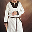 Tunique (ancienne) médiévale Clovis, brun naturel - Celtic Webmerchant