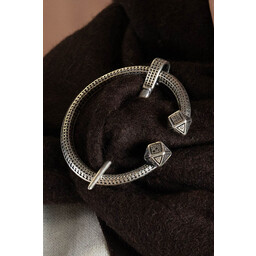 Viking horseshoe fibula Finland, silvered - Celtic Webmerchant