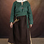 Apron Alianor, brown - Celtic Webmerchant
