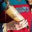 Engraved Odin drinking horn - Celtic Webmerchant