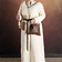 Leonardo Carbone Frühmittelalterkleid Aelswith, natur - Celtic Webmerchant