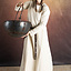 Sukienka wikinga Valdis, naturalny - Celtic Webmerchant