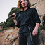Skjorte Tristan, sort - Celtic Webmerchant
