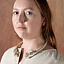 Viking torque with dragons, silvered - Celtic Webmerchant