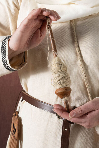 Wooden spindle - Celtic Webmerchant