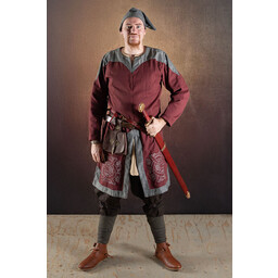 Vikingmössa Toki, grå, ull - Celtic Webmerchant