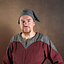 Vikingmössa Toki, grå, ull - Celtic Webmerchant