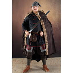 Rusvik Abrigo vikingo Jakub, negro/burdeos - Celtic Webmerchant