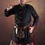 Rusvik Abrigo vikingo Jakub, negro/burdeos - Celtic Webmerchant