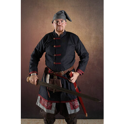 Rusvik Abrigo vikingo Jakub, negro/burdeos - Celtic Webmerchant