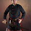 Rusvik Abrigo vikingo Jakub, negro/burdeos - Celtic Webmerchant