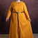 Robe viking Milla, jaune - Celtic Webmerchant