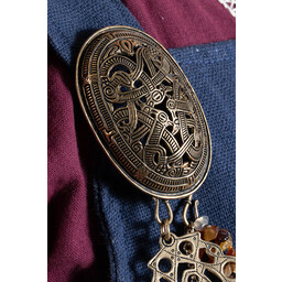 Viking sköldpadda brosch Jellinge stil, brons, pris per styck - Celtic Webmerchant