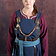Wikingergürtel Caja, blau - Celtic Webmerchant