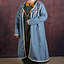 Wikinger Kaftan Skadi, blau - Celtic Webmerchant